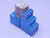 LOT OF 4 FINDER 55.34.8.120.0040 RELAYS 120 VAC 7 A 250 V W/ 94.04 BASES 10 A 300 V T130967