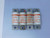 LOT OF 4 GOULD SHAWMUT A50P125 TYPE 4 FUSE T141024 LOT OF 4 GOULD SHAWMUT A50P125 TYPE 4 FUSE T141024