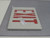 LOT OF 10 EXIT SIGN BOARDS T157867