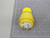 WOODHEAD 1301470276 28W48-P WATERTITE PLUG 2 POSITION/3 WIRE L6-30 YELLOW T165657
