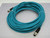 BRAD CONNECTIVITY 1201080379 E11A06007M150 M12 ENET ASSEMBLY 4P D-CODED MALE/MALE ST/ST 15M 24/2P TEAL TPE CABLE T168280 BRAD CONNECTIVITY 1201080379 E11A06007M150 M12 ENET ASSEMBLY 4P D-CODED MALE/MALE ST/ST 15M 24/2P TEAL TPE CABLE T168280