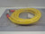 BRAD CONNECTIVITY 1300180481 130018-0477-M050 MINI-CHANGE ASSEMBLY 6 POLE MALE/FEMALE SPECIAL 16/5 YELLOW TPE CABLE 5M T168351