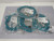 LOT OF 4 BRAD CONNECTIVITY 1201080399 ERWPAU7007M020 NETWORKING CABLE MIC 4P FR M12 REC/RJ45 D-CODE 2.0M TEAL T168442