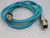 BRAD CONNECTIVITY 1201080398 ERWPAU7007M010 M12 ETHERNET CABLE ASSEMBLY 4P D-CODE FEMALE RECEPTACLE TO MALE RJ45 1.0M 24/4 TEAL TPE CABLE T168684