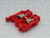 Lot of 48 ABB M6/8  Red Terminal Blocks  For Sale