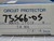 LOT OF 2 IDEC 73566-05 TYPE NRAS 2100F CIRCUIT PROTECTOR 5 A T194327