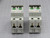 LOT OF 2 GE C25 CIRCUIT PROTECTOR CIRCUIT BREAKER T208055 LOT OF 2 GE C25 CIRCUIT PROTECTOR CIRCUIT BREAKER T208055