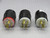LOT OF 3 LEVITON L16-20P LOCKING PLUG T207157