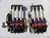 2 SQUARE D CL-9422 TC3 SERA DISCONNECT SWITCHES W/ FUSES T6066