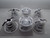 LOT OF 6 LITHONIA LIGHTING 6O2A R6 CLEAR REFLECTOR T87727 LOT OF 6 LITHONIA LIGHTING 6O2A R6 CLEAR REFLECTOR T87727