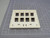 LOT OF 100 COMMSCOPE 6644117802 FCPLT 8 PORT ANGLED DUAL G T163794 LOT OF 100 COMMSCOPE 6644117802 FCPLT 8 PORT ANGLED DUAL G T163794