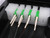 LOT OF 5 COMMSCOPE 300100117093 1.25M GEN3 SC/APC PIGTAIL FST 8 PORT T166918