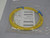 LOT OF 25 COMMSCOPE FPCA-7KYP15-5M CTO-FIBER OPTIC PATCH CORD SINGLEMODE YELLOW T167928 LOT OF 25 COMMSCOPE FPCA-7KYP15-5M CTO-FIBER OPTIC PATCH CORD SINGLEMODE YELLOW T167928