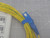 LOT OF 25 COMMSCOPE FPCA-7KYP15-5M CTO-FIBER OPTIC PATCH CORD SINGLEMODE YELLOW T167928 LOT OF 25 COMMSCOPE FPCA-7KYP15-5M CTO-FIBER OPTIC PATCH CORD SINGLEMODE YELLOW T167928