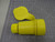WOODHEAD 1301470044 27W47 CONNECTOR - WATERTITE NEMA L5-20 20A 125V NEOTEX RUBBER - YELLOW T154689