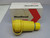 DANIEL WOODHEAD 1301470248 27W47-P CONNECTOR WATERTITE NEMA L5-20 20A 125V YELLOW EXTREME PERFOMANCE OIL RESISTANT T174470