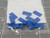 LOT OF 950 COMMSCOPE 6631211306 IDENTIFICATION TABS ICONS #3 BLUE T163784 LOT OF 950 COMMSCOPE 6631211306 IDENTIFICATION TABS ICONS #3 BLUE T163784
