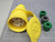 WOODHEAD 1301470254 27W49-P WATERTITE CONNECTOR 2 POSITION/4 WIRE L7-20R YELLOW T165995