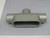 LOT OF 2 CROUSE-HINDS TB-37 CONDUIT BODY 1 IN T187954