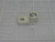LOT OF 100 BURNDY KA6U DUAL RATED UNIVERSAL TERMINAL LUG 14 - 6 AWG STRANDED ALUMINUM/COPPER CONDUCTOR 1/4 IN STUD 1 BOLT HOLES T190231