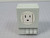 HOLLMAN ADINP120A 26155 DIN MT OUTLET 120VAC GRAY T181927