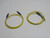 LOT OF 2 COMMSCOPE FPC-SPST-S-1M FIBER OPTIC PATCH CORD T210614