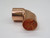 1" COPPER 90 DEGREE ELBOW PIPE FITTING T228085