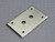 LOT OF 12 RED DOT CCB-FS BLANK COVER SILVER WALL PLATE T218728