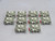 LOT OF 10 EATON D3PA2 RELAY SOCKETS T245999