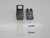 LOT OF 25 COMMSCOPE 107984023 M101 TYPE SURFACE MOUNT BOX, SINGLE PORT GRAY T238560