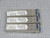 LOT OF 3 ERICSSON RDH 102 47/2 LCP-2488B4HDRT-E 1.25GBPS SINGLE-MODE FIBER 8KM 1310NM SFP OPTICAL TRANSCEIVER MODULE T199501