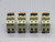 LOT OF 4 ABB S 28 2 CIRCUIT BREAKER T256320