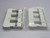 LOT OF 2 WOHNER 01 231 S630-L BUSBAR SUPPORT T258904 LOT OF 2 WOHNER 01 231 S630-L BUSBAR SUPPORT T258904