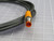 LOT OF 10 IFM ELECTRONIC EVC344 ASTGF030MSS0002H03 ALL MALE CORDSETS T262244
