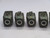 LOT OF 7 PELCO CC3701H-2 2A4601K CAMERA T263220