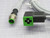 LOT OF 2 MURR ELEKTRONIK 7000-41081-2160300 VALVE PLUG T263276