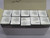 LOT OF 10 COOPER 294B-BOX DUPLEX COMBINATION TOGGLE SWITCH T263544