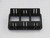 LOT OF 10 BLUE SEA 8259 CONTURA SWITCH MOUNTING PANEL T263056