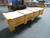 WOODEN BOX CRATE. 96"X25"X17.5" M7018