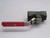 LOT OF 2 KF CONTROMATICS 1" 2000 WOG NACE BALL VALVE T264439