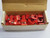 LOT OF 20 MOTOROLA RBP-6680383 A53 RED CLAMP BLOCK T265020