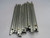 LOT OF 100 CHANNEL-CWXX L530XT0.6 SS 058906-001 INTERLOCKING STEEL CONDUIT SLEEVES T265357