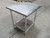 STAINLESS STEEL WORK TABLE 30X30X34 T266378