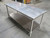 STAINLESS STEEL WORK TABLE 72X30X31 T266379