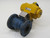 USED EMERSON QS0100 UA04A.19DD10 FLANGED BALL VALVE ASSEMBLY T266687 For Sale