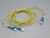 NIB LOT OF 4 COMMSCOPE FPC2Y-SPLC-P-2M FIBER OPTIC PATCH CORDS T267200 For Sale