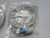 LOT OF 2 CABLES AND SENSORS C2395S0 ONE PIECE ECG CABLE T267232