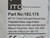 LOT OF 25 ITC 183.175 CABLE SEAL T267335