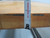 VINTAGE INDUSTRIAL WOOD TOP TABLE 72X30X35 T267565