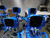 LOT OF 8 GE V100 DINAMAP CARESCAPE PATIENT MONIOTOR WITH STAND M7438